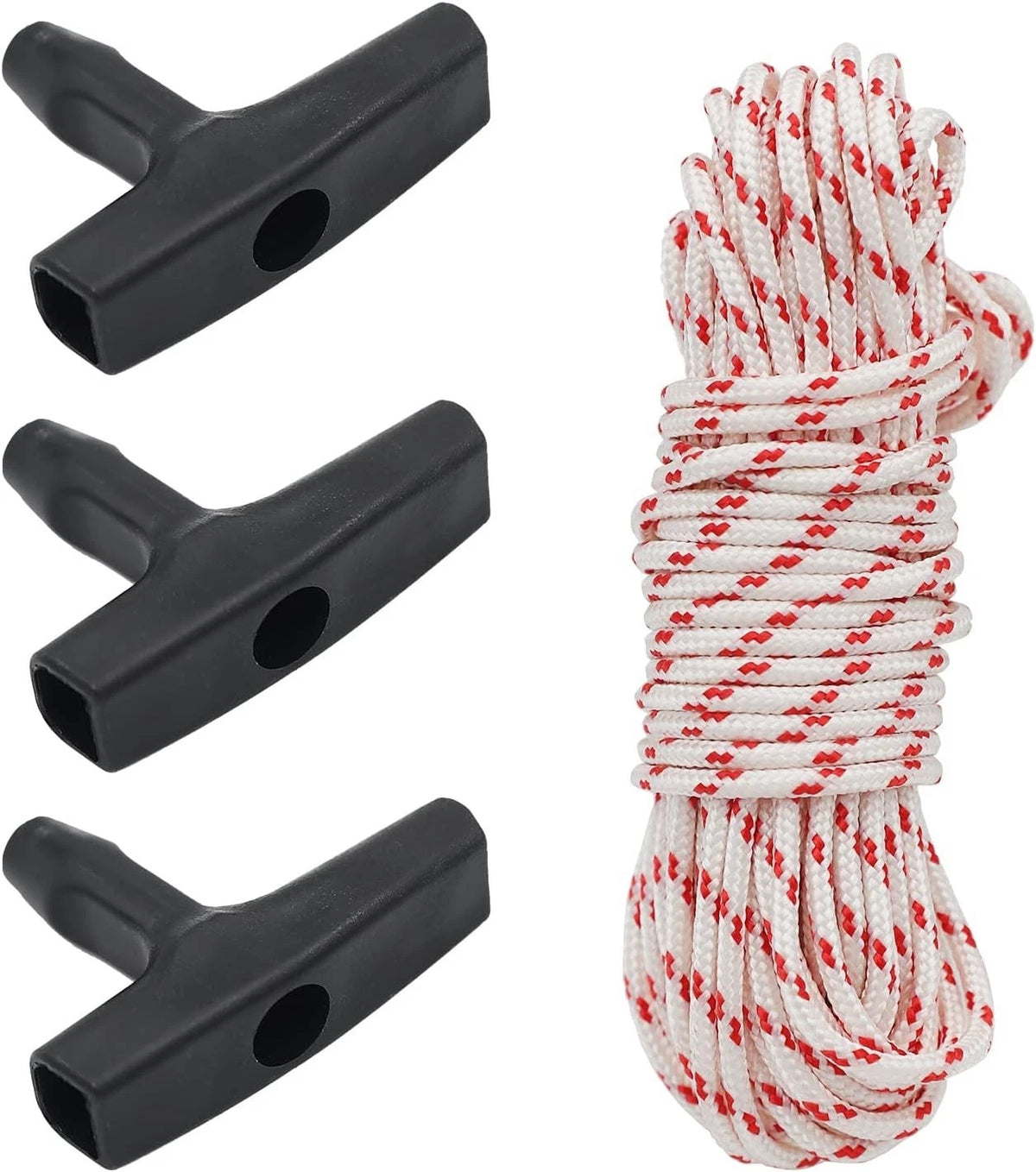 Starter Handle with Recoil Starter Rope 10-Meter 3mm Pull Cord for Husqvarna