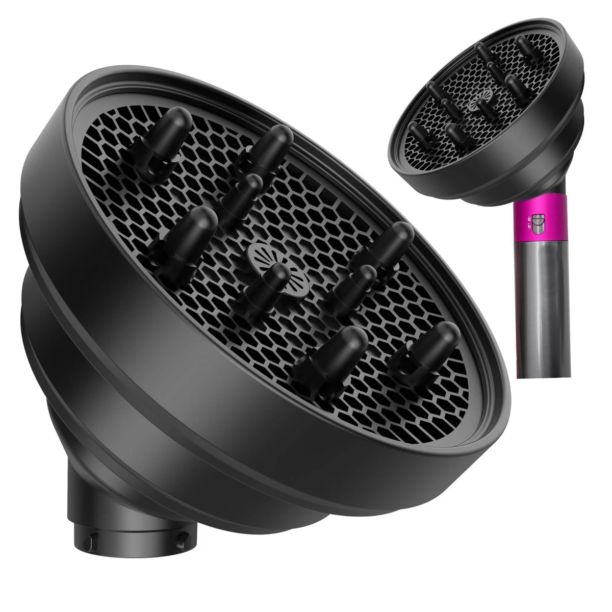 Diffuser Attachment for Dyson Airwrap,Collapsible Foldable Hair Diffuser
