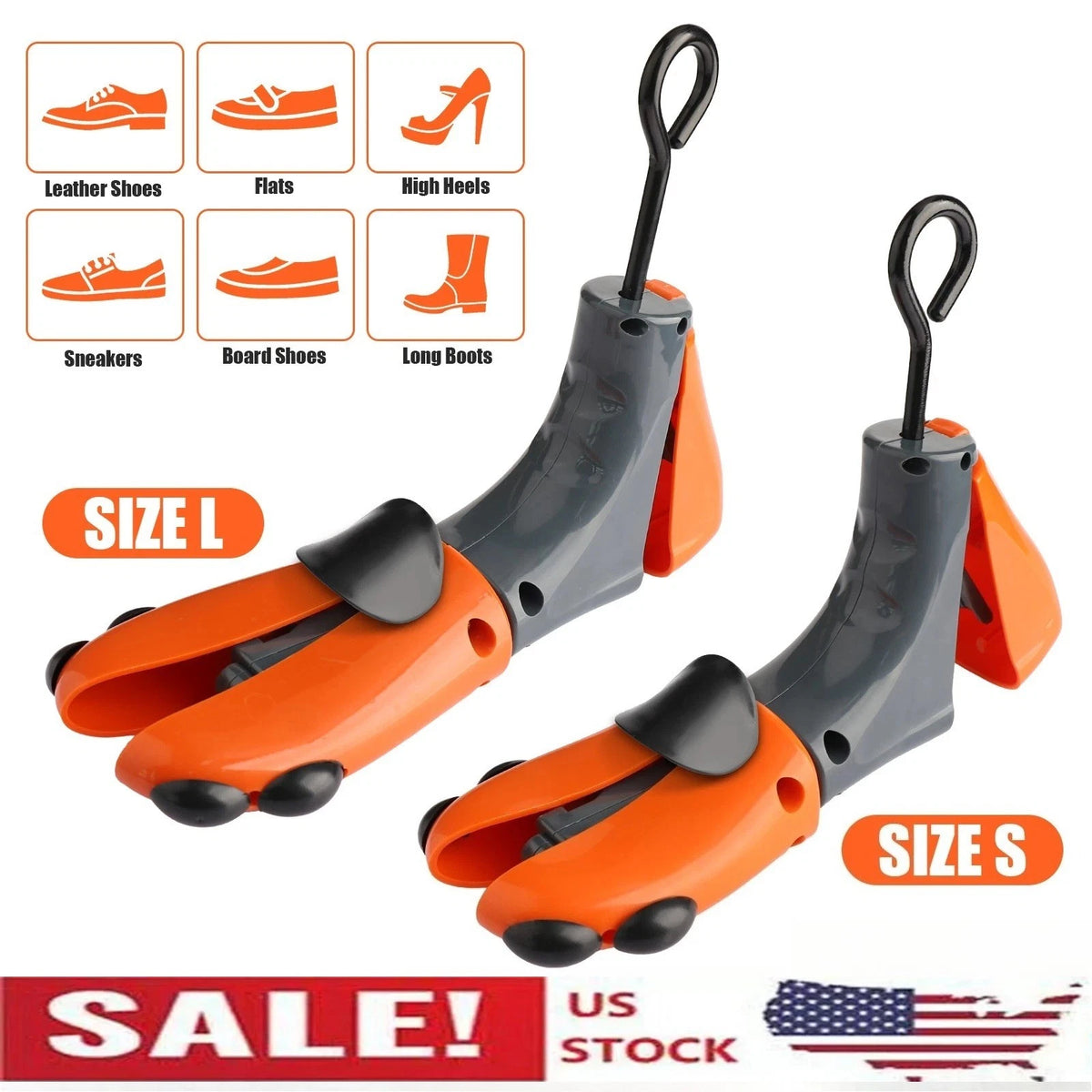 Shoe Stretcher Women Men Professional Boot Stretcher Adjustable Width Length