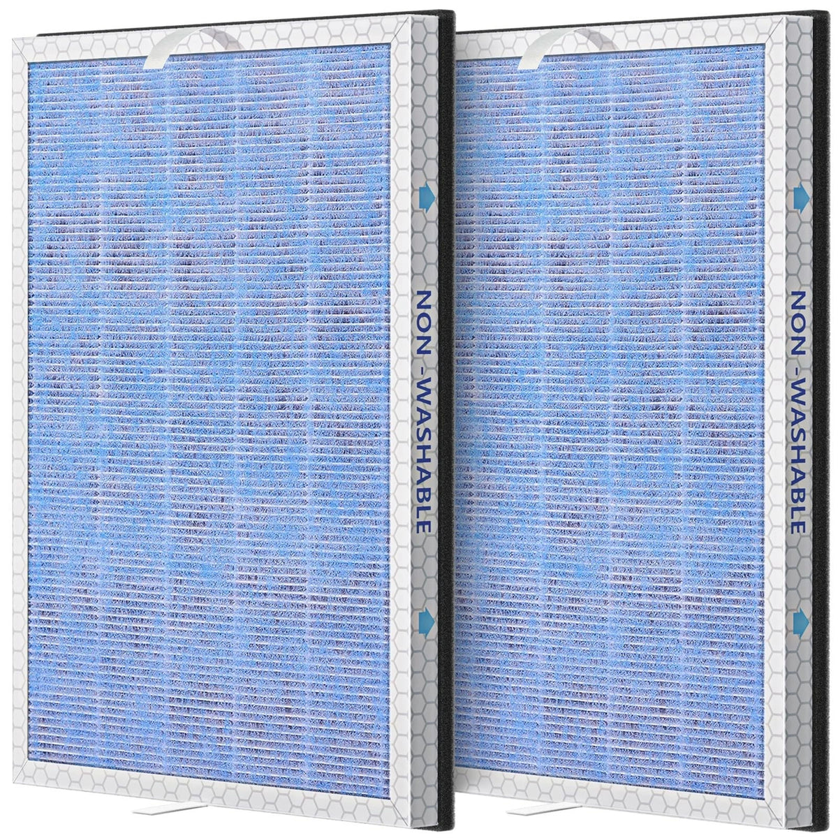 2 PACK MSA3/MSA3S HEPA Replacement Filter Compatible with Membrane Solutions MSA