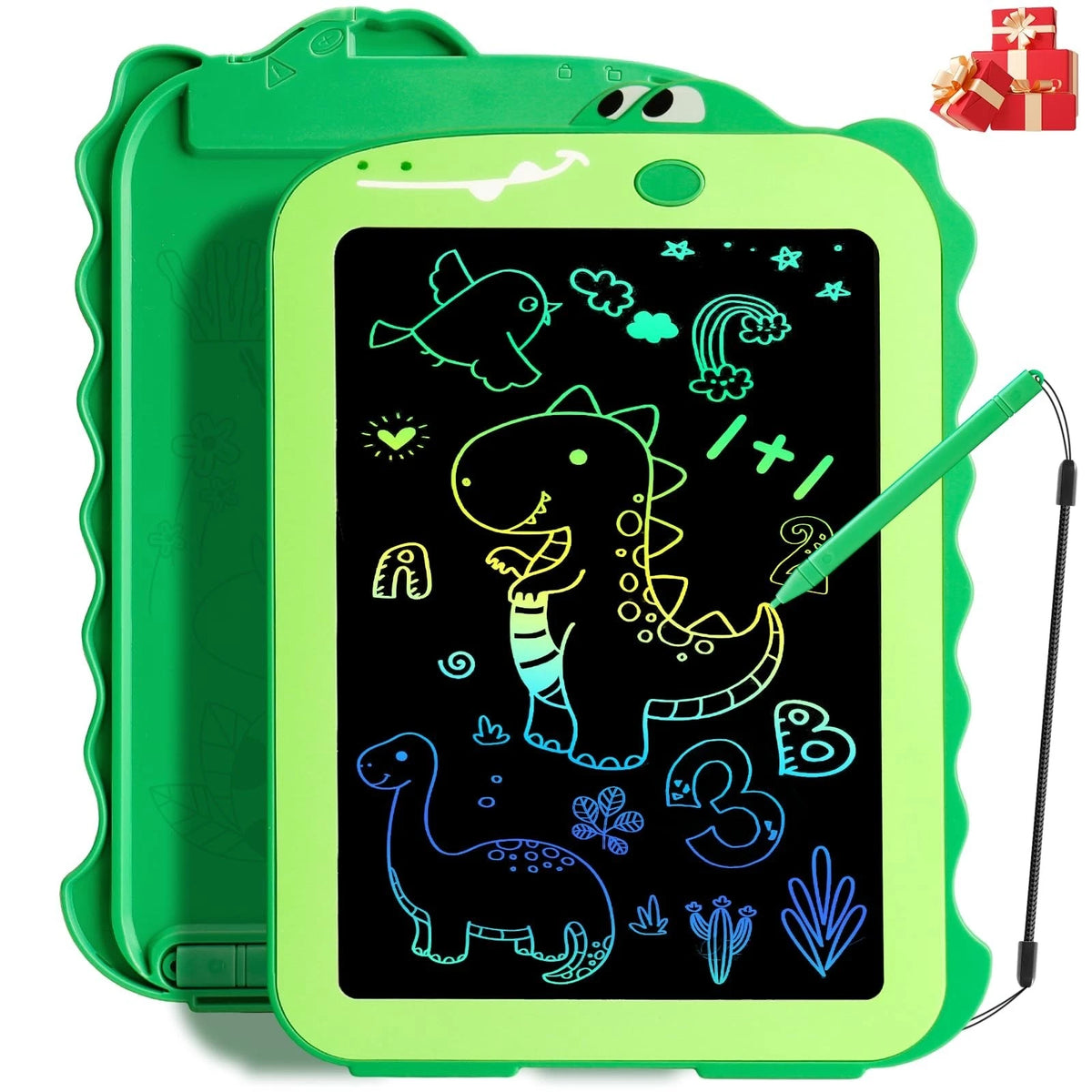 LCD Writing Tablet for Kids, Colorful Toddlers Toys Drawing Board, Educa
