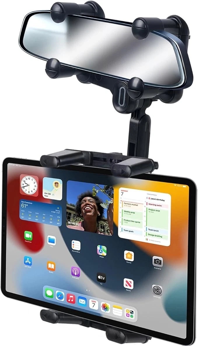 Mount for Car,Car Rear View Mirror Holder, Multifunctional 360?otatable and ...