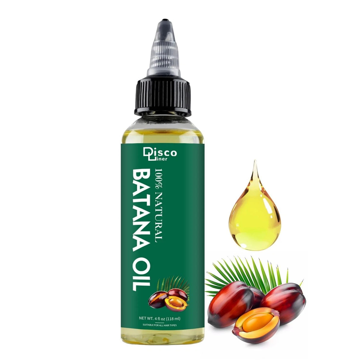Batana Oil for Hair Growth, 100% Raw Natural from Honduras, Hair Growth Oil for