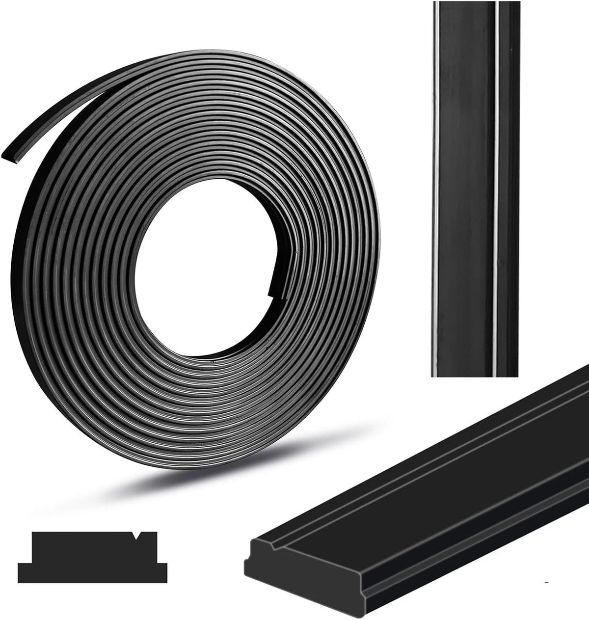 Magnetic Strip for Shower Door Replacement, 3/8