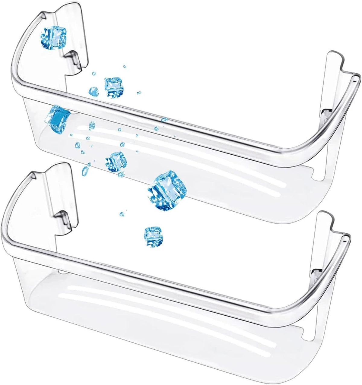 2 Pack UPGRADED 242126602 Refrigerator Door Bin Shelf for Frigidaire Electrolux