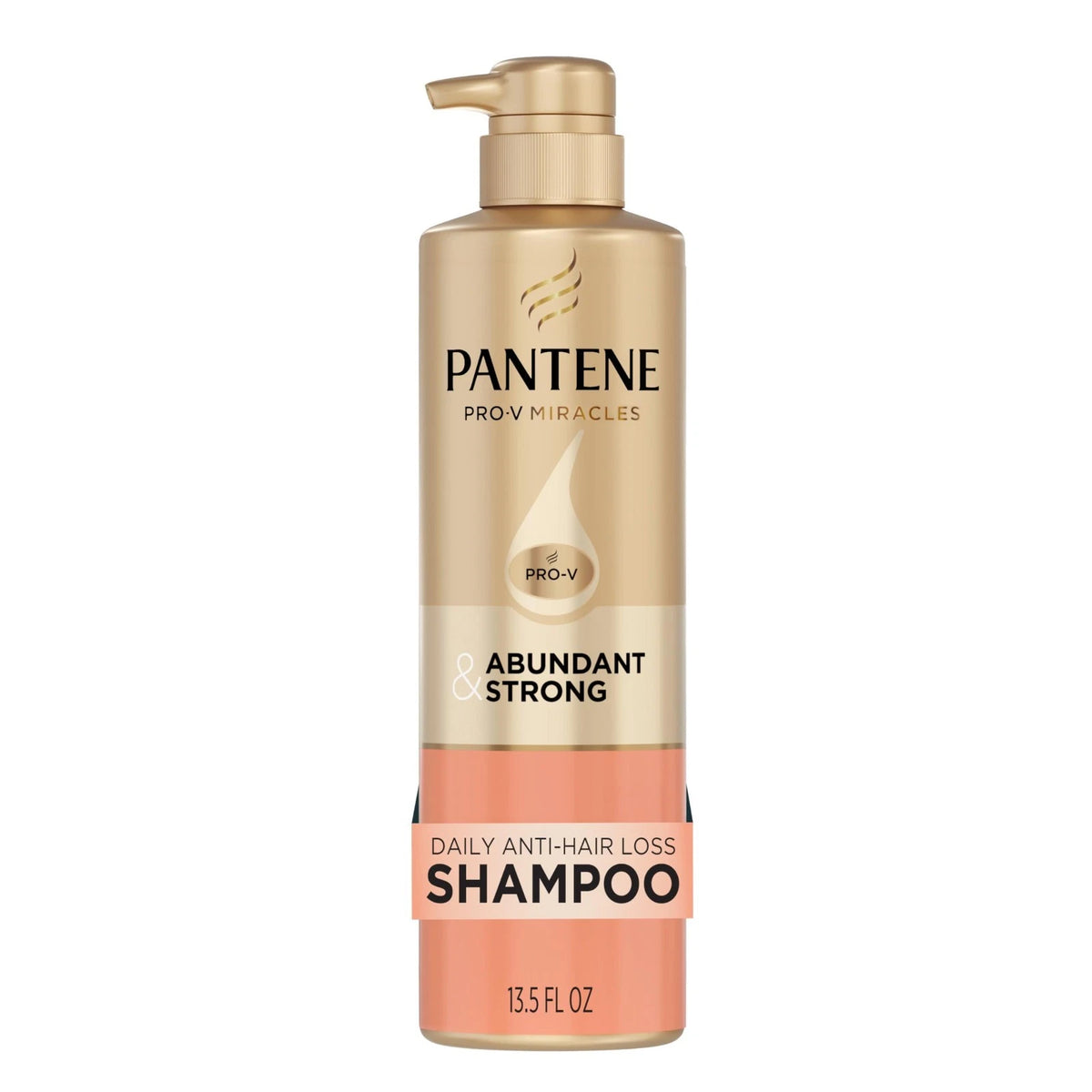 Pantene Abundant & Strong Shampoo 13.5 oz Hair Strengthening Root Support