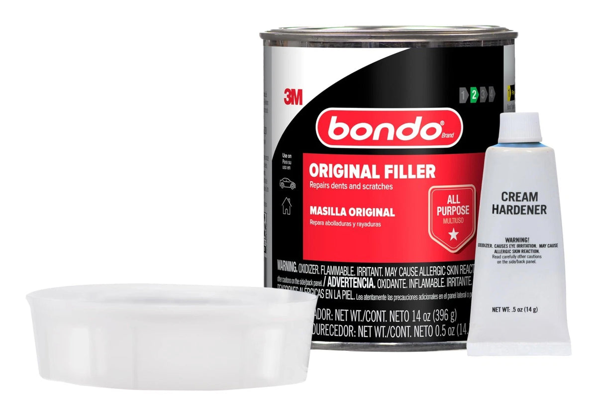 Bondo Body Filler Kit, Original Formula for Repair & Restoration of Your Vehicle