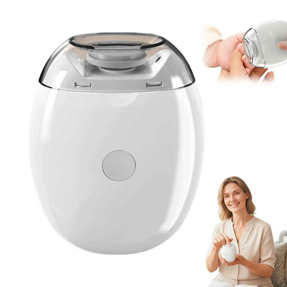 Universal Automatic Fingernail Grinder,Portable Electric Nail Clipper with LED