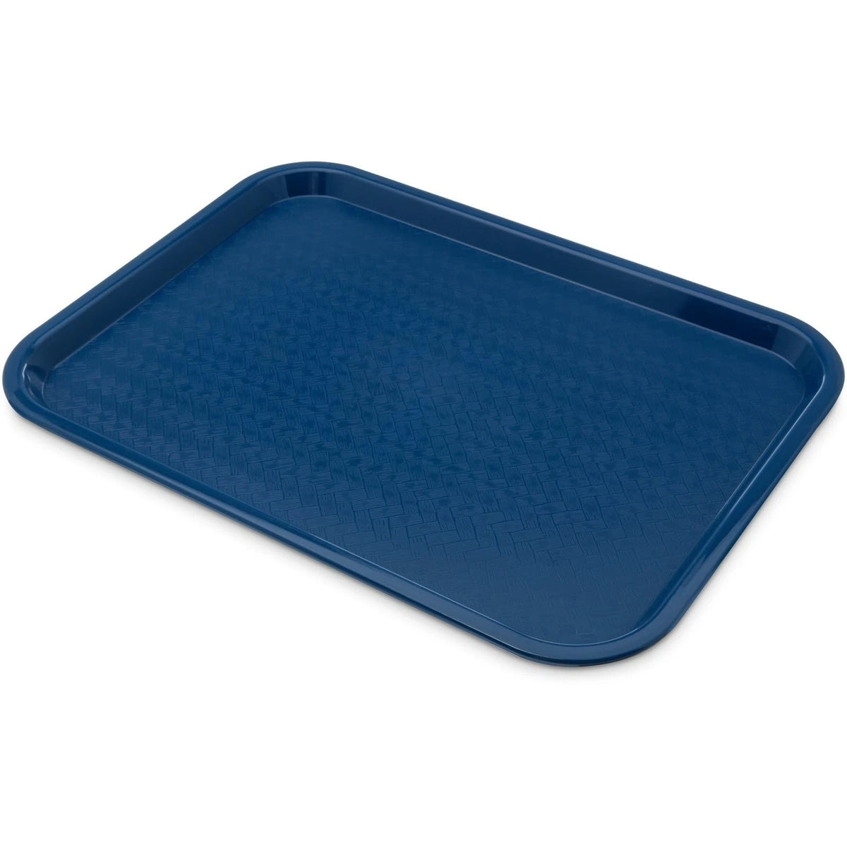 New Café Standard Cafeteria Fast Food Tray 12 x 16 Inch Blue Durable constructio