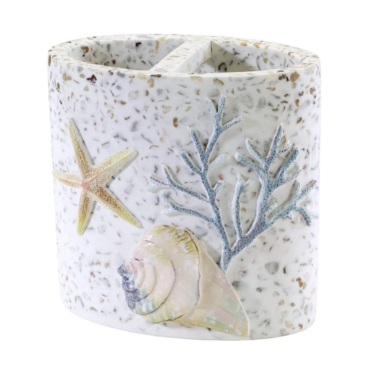 Coastal Terrazzo Toothbrush Holder Multicolor
