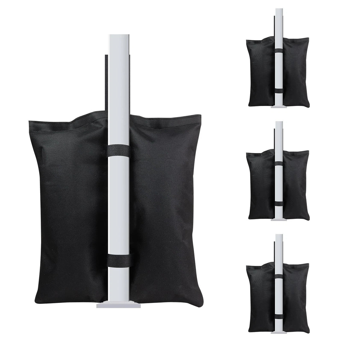 Canopy Weight Bags,4 Pack Heavy Duty Sand Pouch for Outdoor Gazebo Instant Shelt