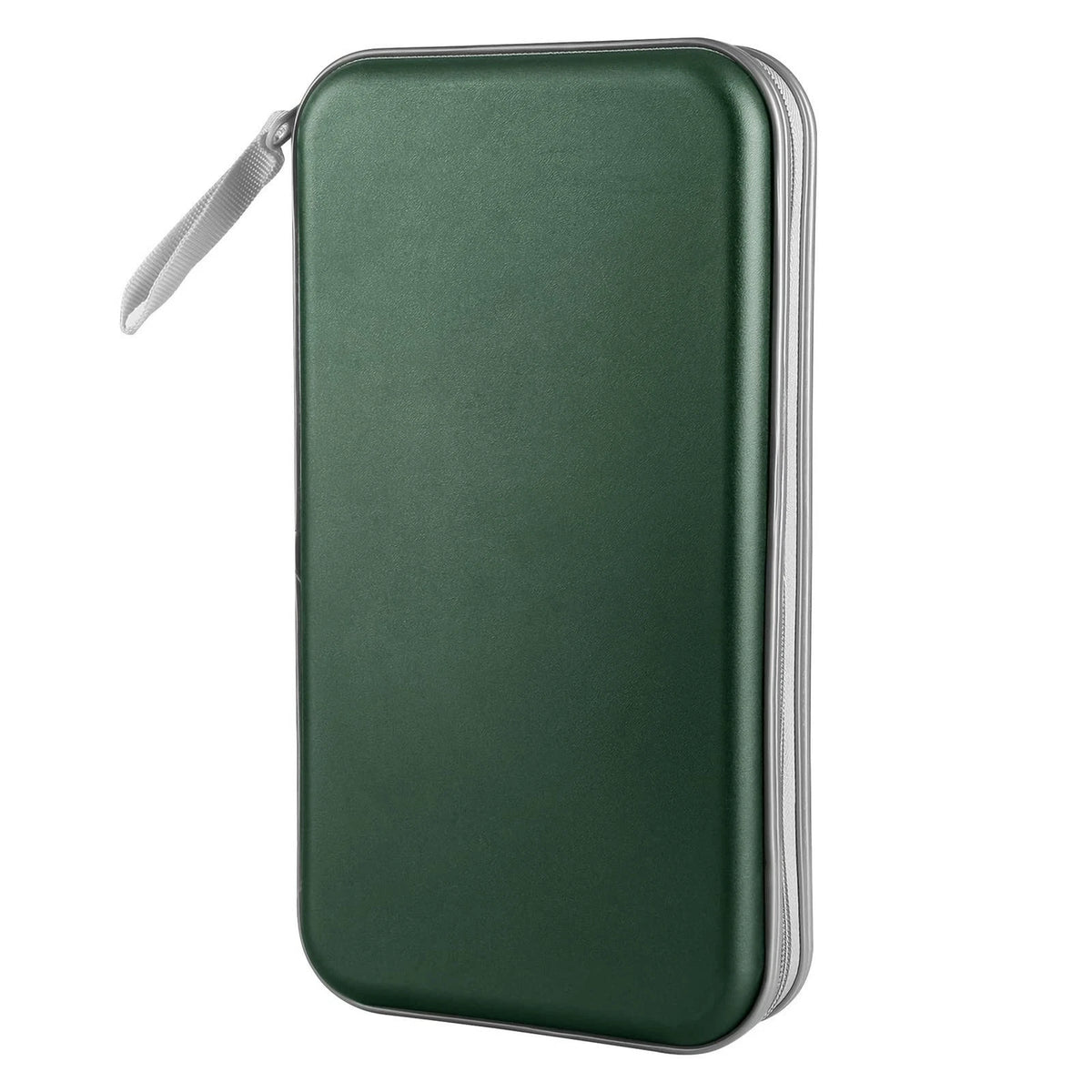 CD/DVD Case Holder, 80 Capacity Hard Plastic Disc Cases Storage Binder for Car,