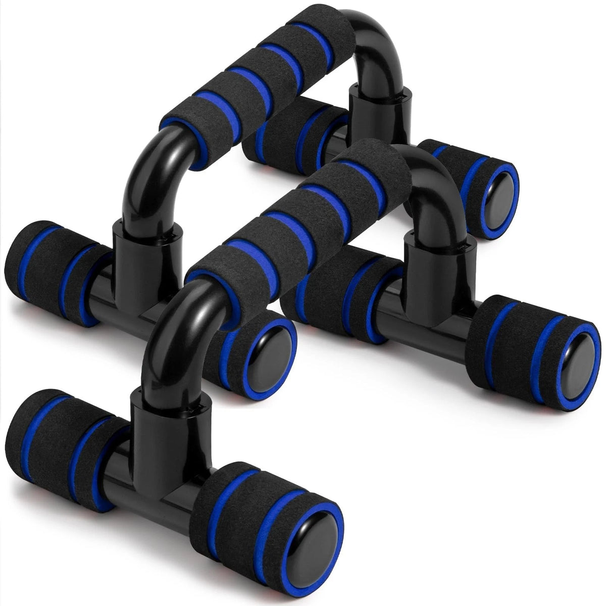 Ergonomic Push Up Bars (2 Pack) - Portable Push Up Handles for Men & Women,