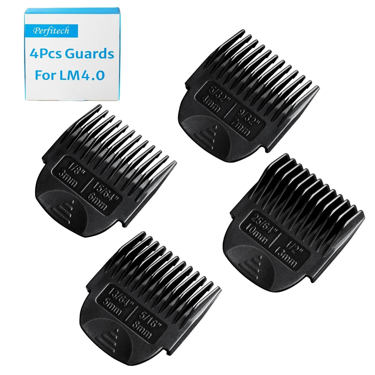 Guards Fit for Manscaped the Lawn Mower 4.0 Replacement, 4Pcs, Cutting Length Fr