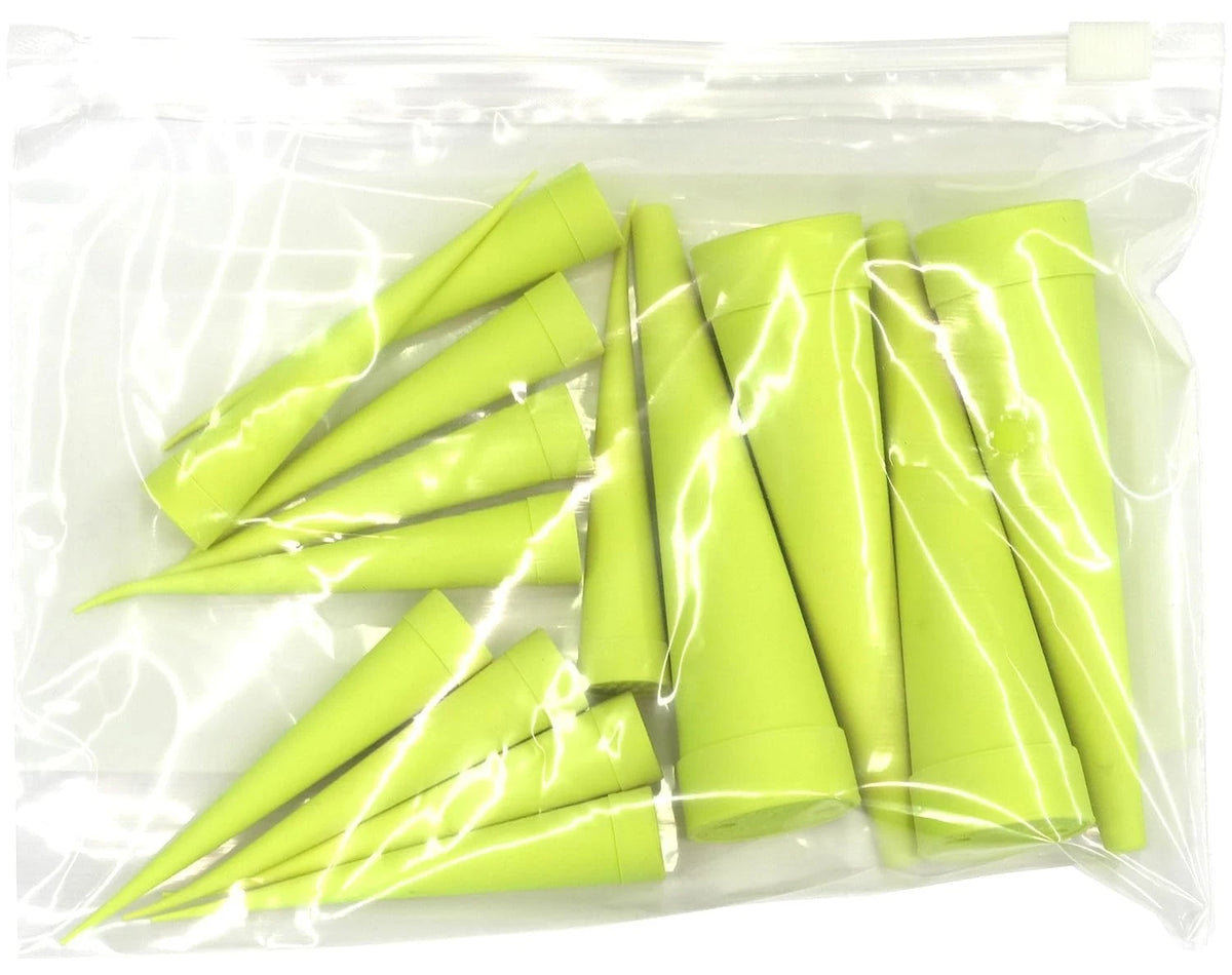 Mess Stopper?Hydraulic Oil Service Plugs, 4 Medium, 10 Small Sizes, Round