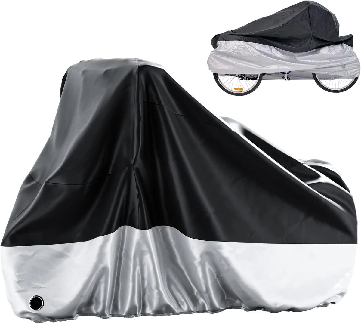 MOONCOOL Adult Tricycle Cover Trike Cover, 3 Wheeled Bicycle Bike Cover for Outd