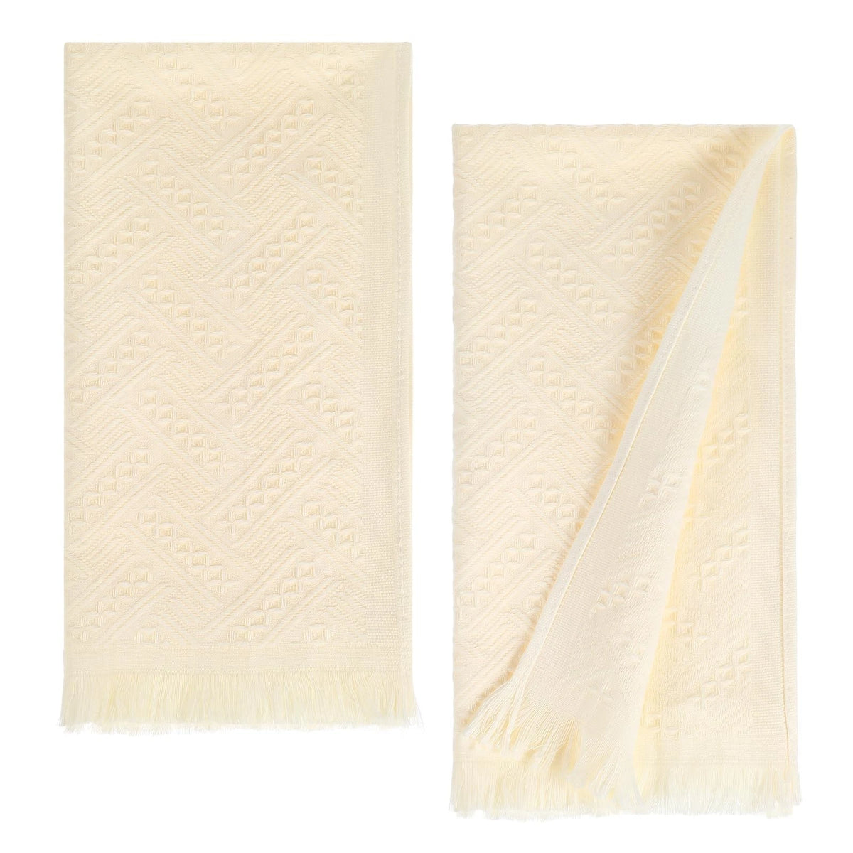 Hand Towels Bathroom 2 Pcs Cotton Turkish Absorbent Soft Face Towel Set Boho De
