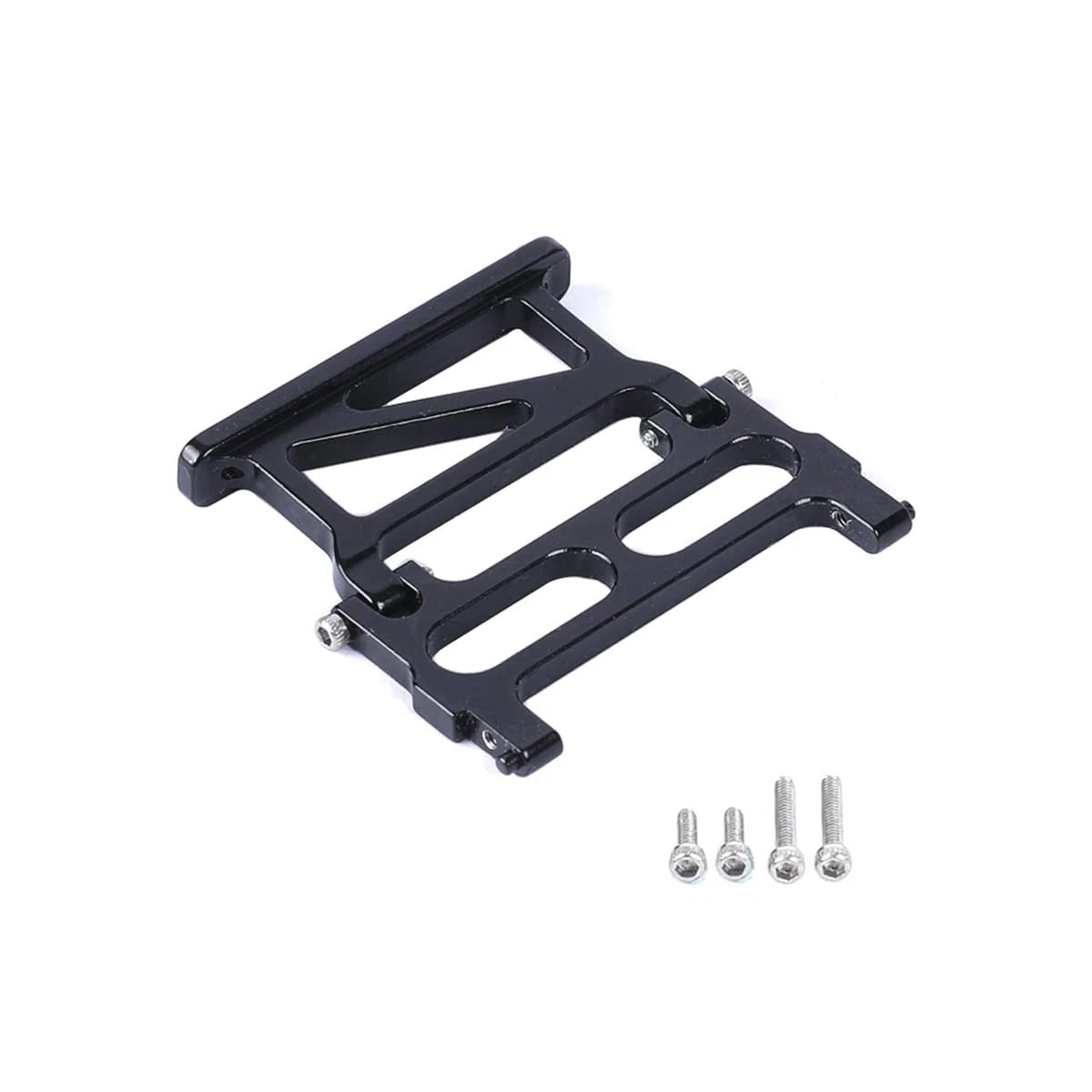 RZXYLRC Aluminum Rear Body Shell Mount Parts for Axial SCX24 C10 1/24, Black