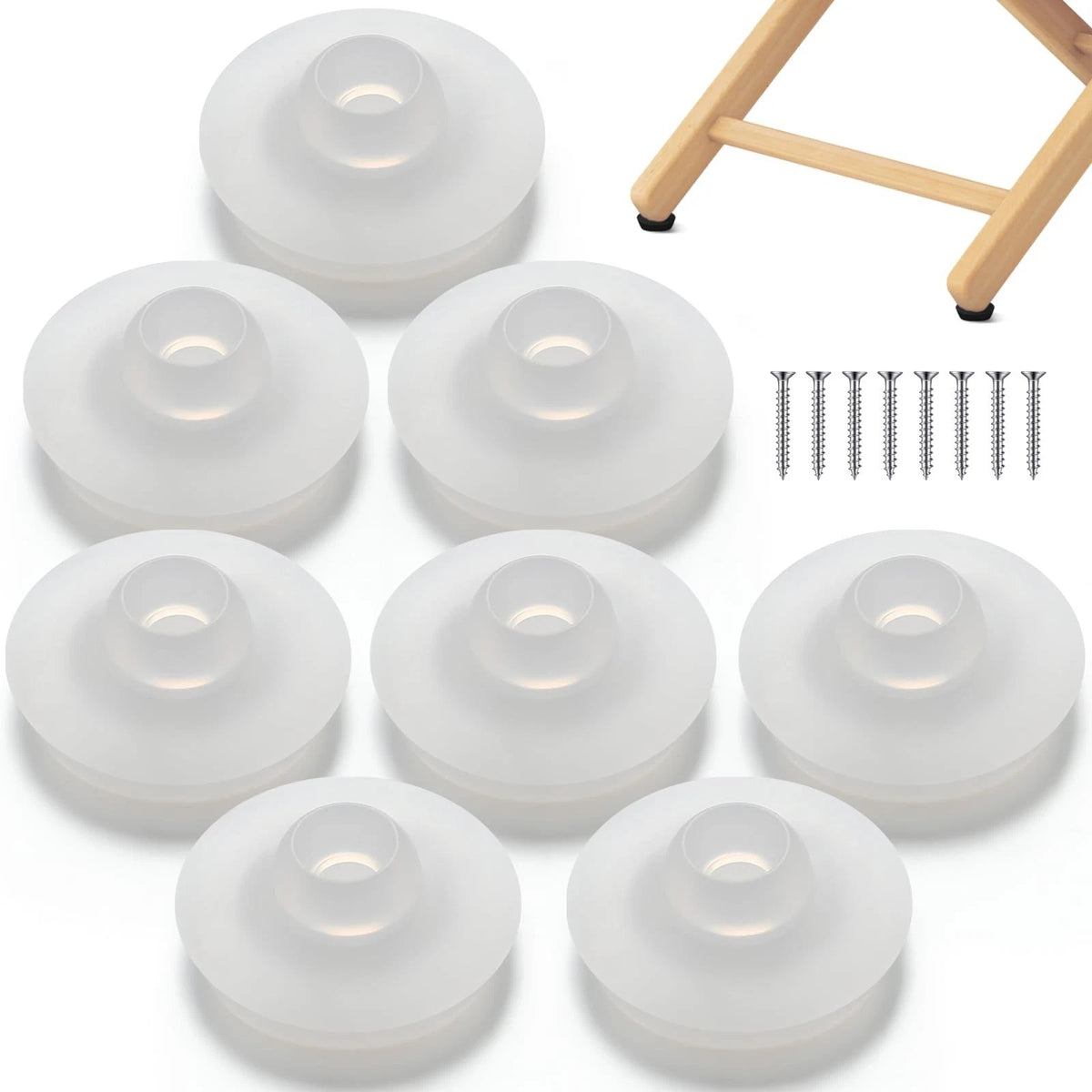 8 Pcs Replacement Foot Glides Directors Chair Replacements Chair Leg Pads Feet f