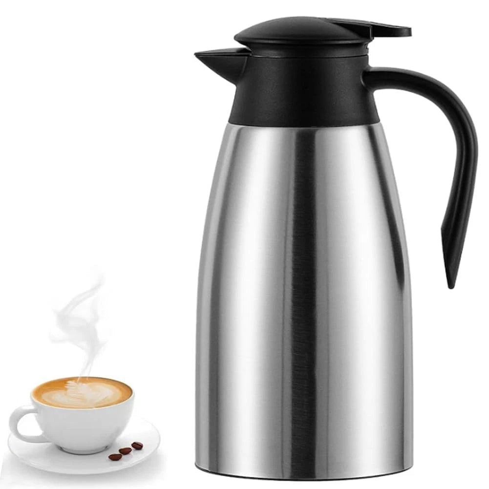 70 Oz Insulated Thermal Coffee Carafe Stainless Steel Double Walled Vacuum Co