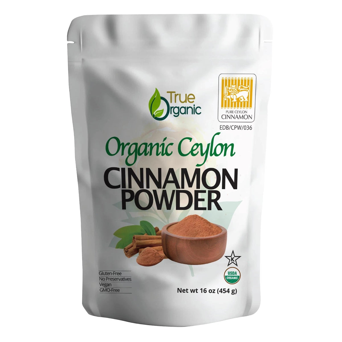 Organic Ceylon Cinnamon Powder 1lb Pure Ground Gluten Free