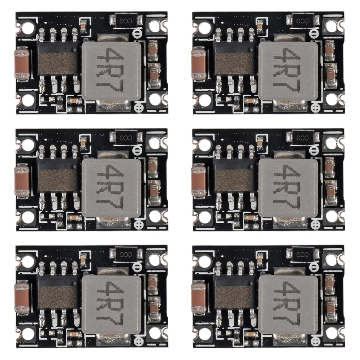 6Pcs DC-DC Buck Converter 12V 24V to 5V Step Down Regulator Module Board