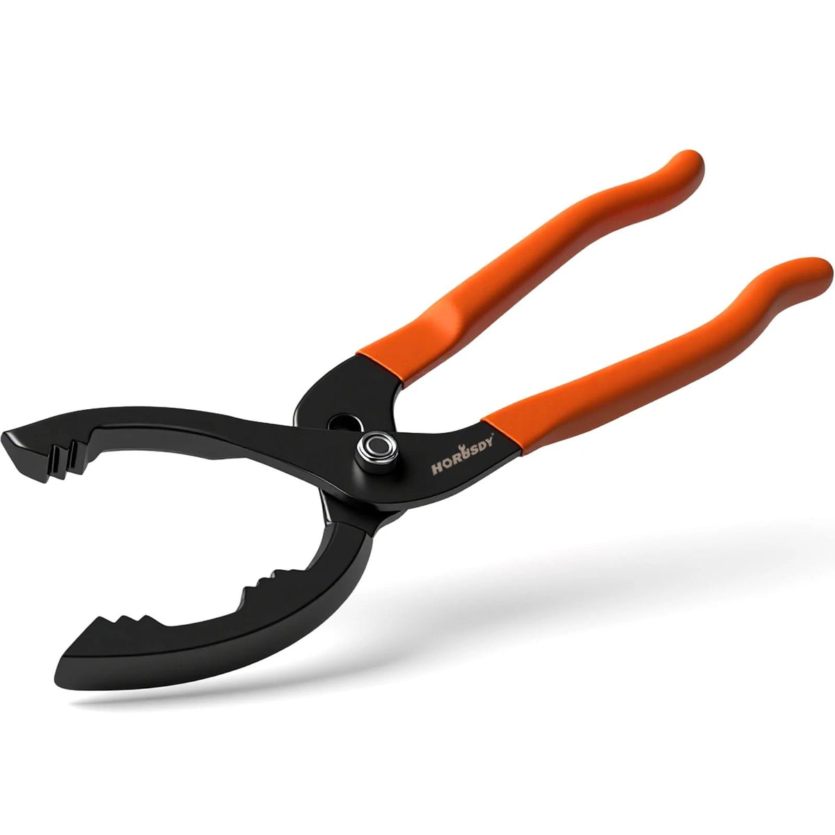 HORUSDY 12 Adjustable Oil Filter Pliers, 20?Angled Jaw Heavy-Duty Oil Filter...