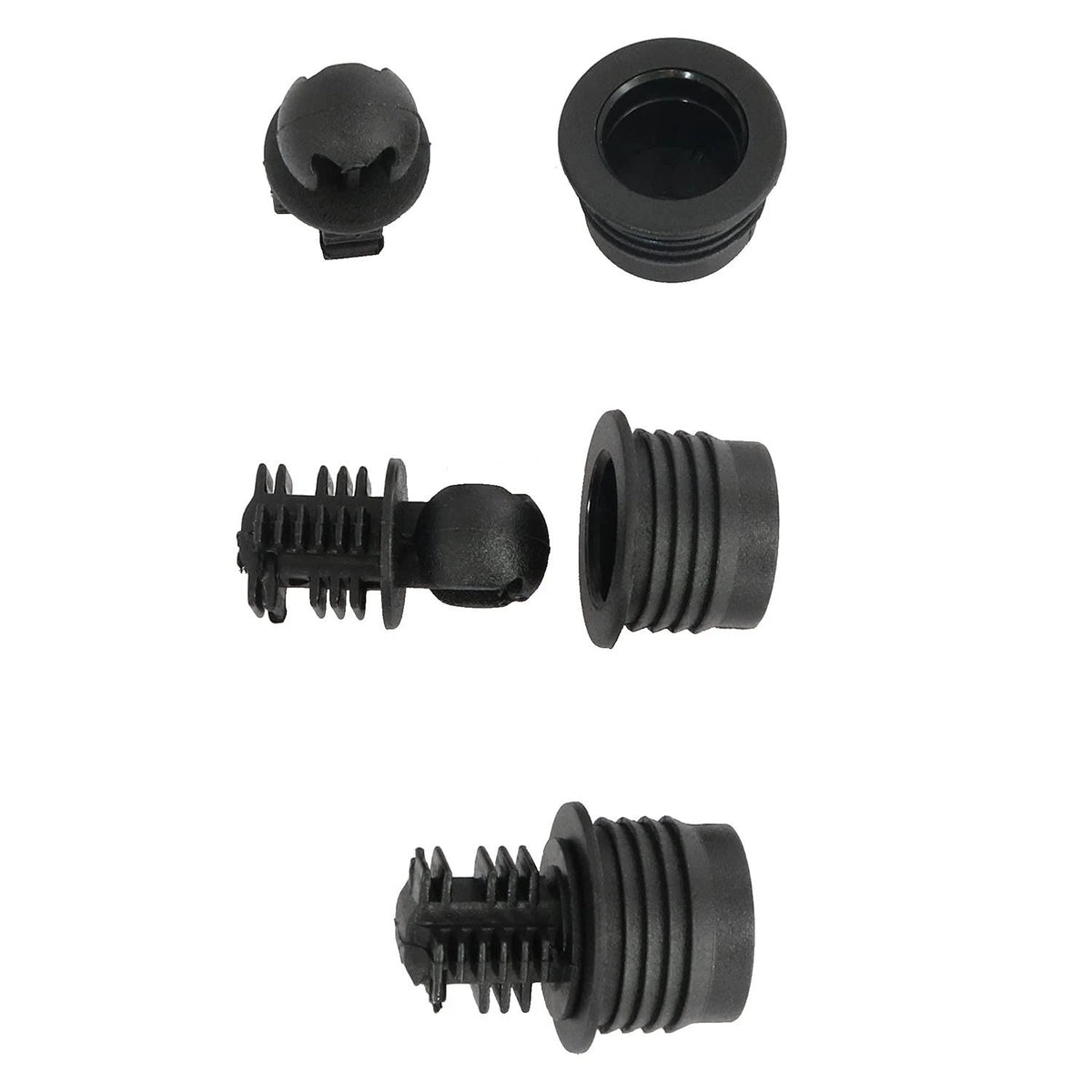 Speaker Grill Guide 24Pairs Black Plastic Ball and Socket Type Grill Guides Pegs