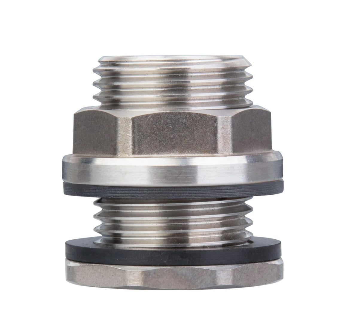 SSBF020 Stainless Steel 304 Bulkhead Tank Fitting Double Female 1/2?NPT/FIP ...