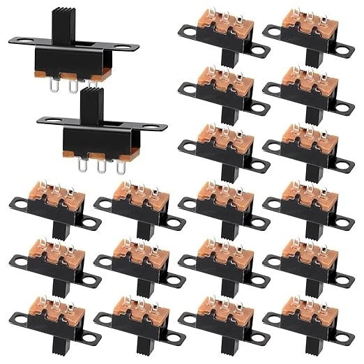 SS12F15 Slide Switch, SPDT 1P2T 2 Position Mini Micro Toggle 3 Pin...