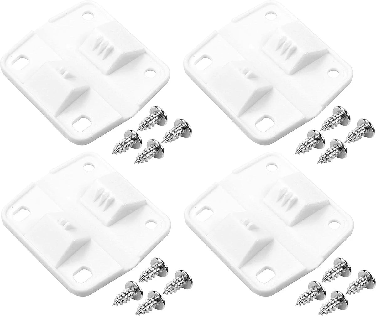 Cooler Hinges and Screws Set, Replacement Plastic Hinges & Screws, 4 Pack.1