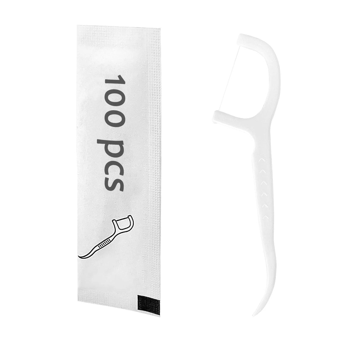 100 Count Individually Wrapped Floss Picks ?Travel Size Toiletries D