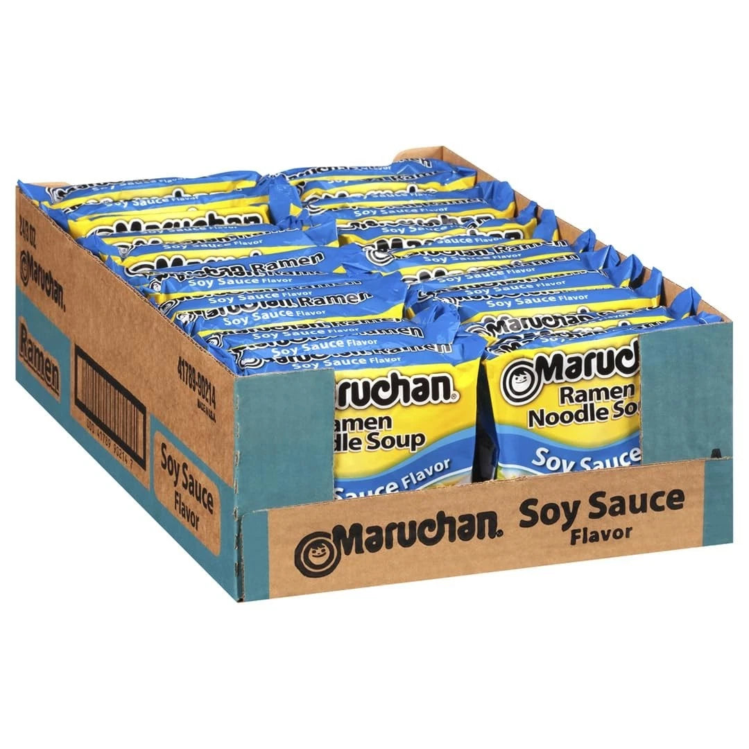 Maruchan Ramen Noodle Soup, Soy Sauce Flavor ?Japanese-Style Instant Noodles, Q
