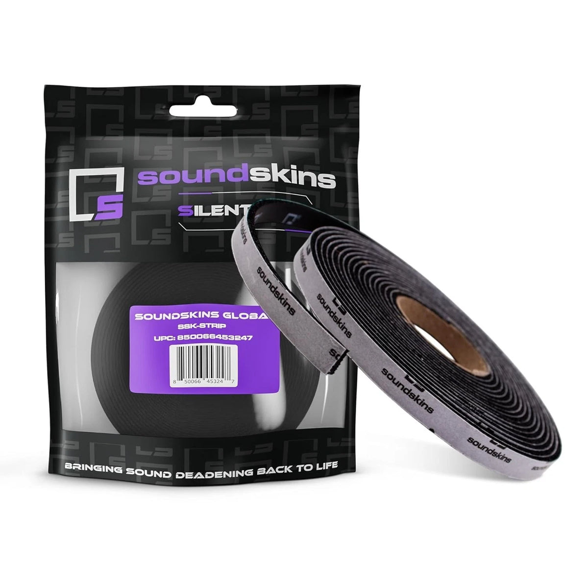 Soundskins Silent Insulation Strip Sound Deadening Closed Cell Acoustic Foam ...