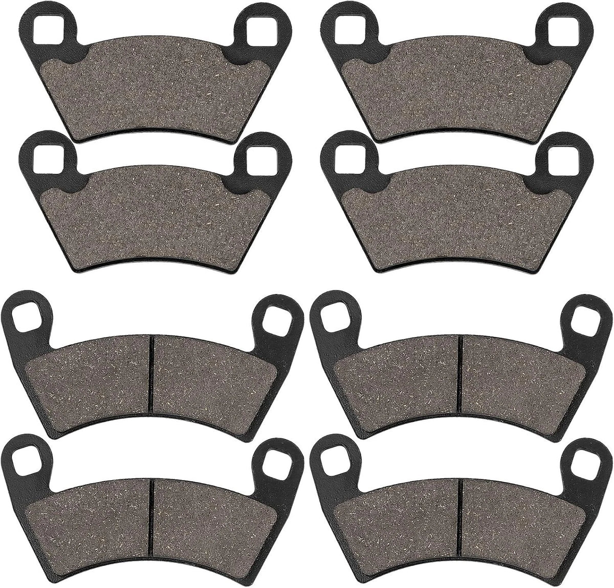 Front and Rear Brake Pads for Polaris Ranger 500 570 700 800 900 RZR 800 900...