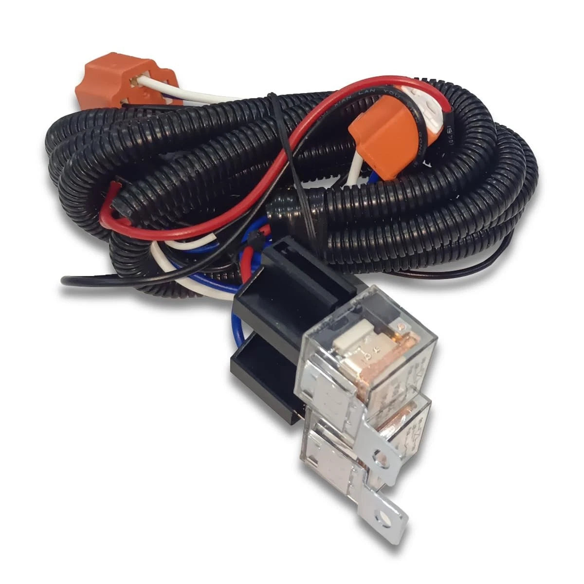 H4 Headlight Relay Kit, 2Headlight Wiring and Ceramic Socket Plug, Fit for fo...