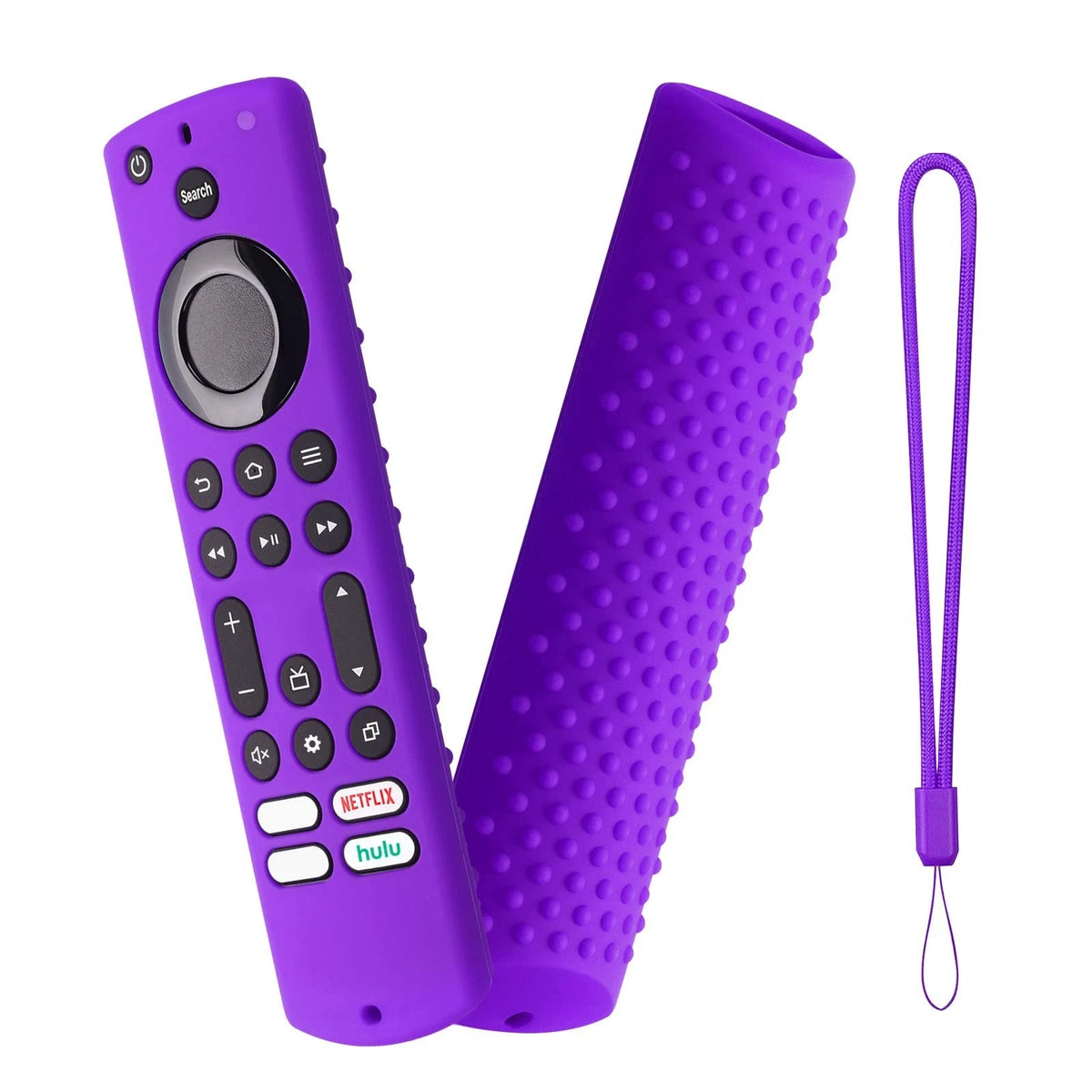 Remote Cover for Toshiba TV Remote Controller 2021 CT-RC1US-21, Purple | Silicon