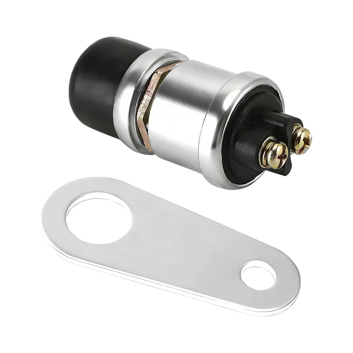 12V 50A Waterproof Push to Start Switch - Universal Automotive Ignition Button