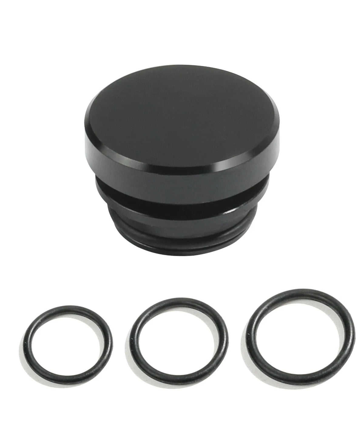 YAKEFLY Universal Cigarette Lighter Plug Cover,Aluminum black
