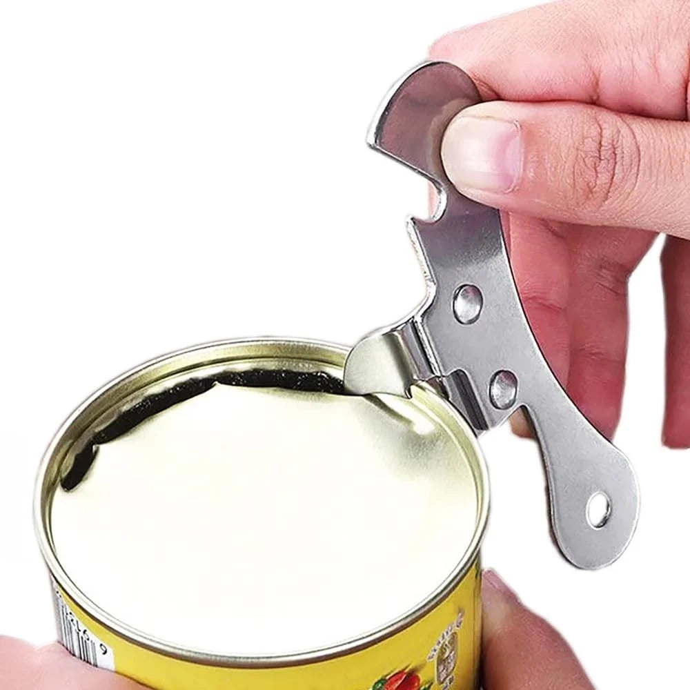 Can Opener Manual Stainless Steel Camping Can Opener, Portable Bottle Opener ...