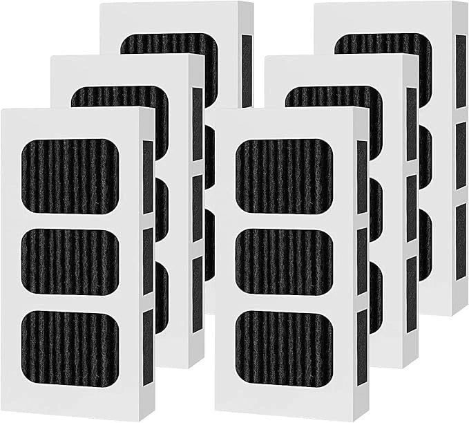 6 PACK Refrigerator Air Filter Replacement for PAULTRA2, Compatible with Frigida