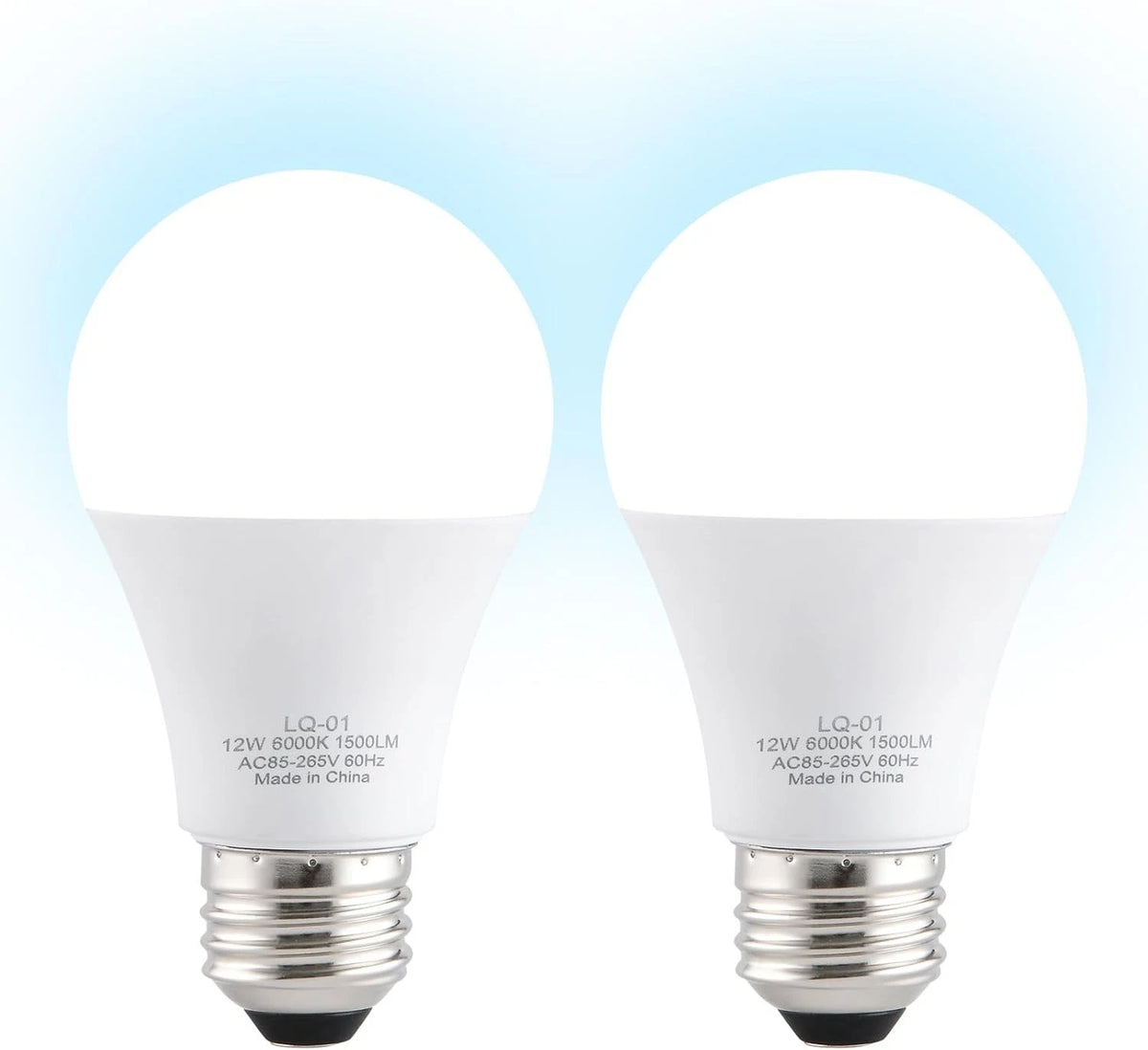 2PK Garage Door Opener Light Bulbs, 1500LM Ultra Bright, 6000K cool white