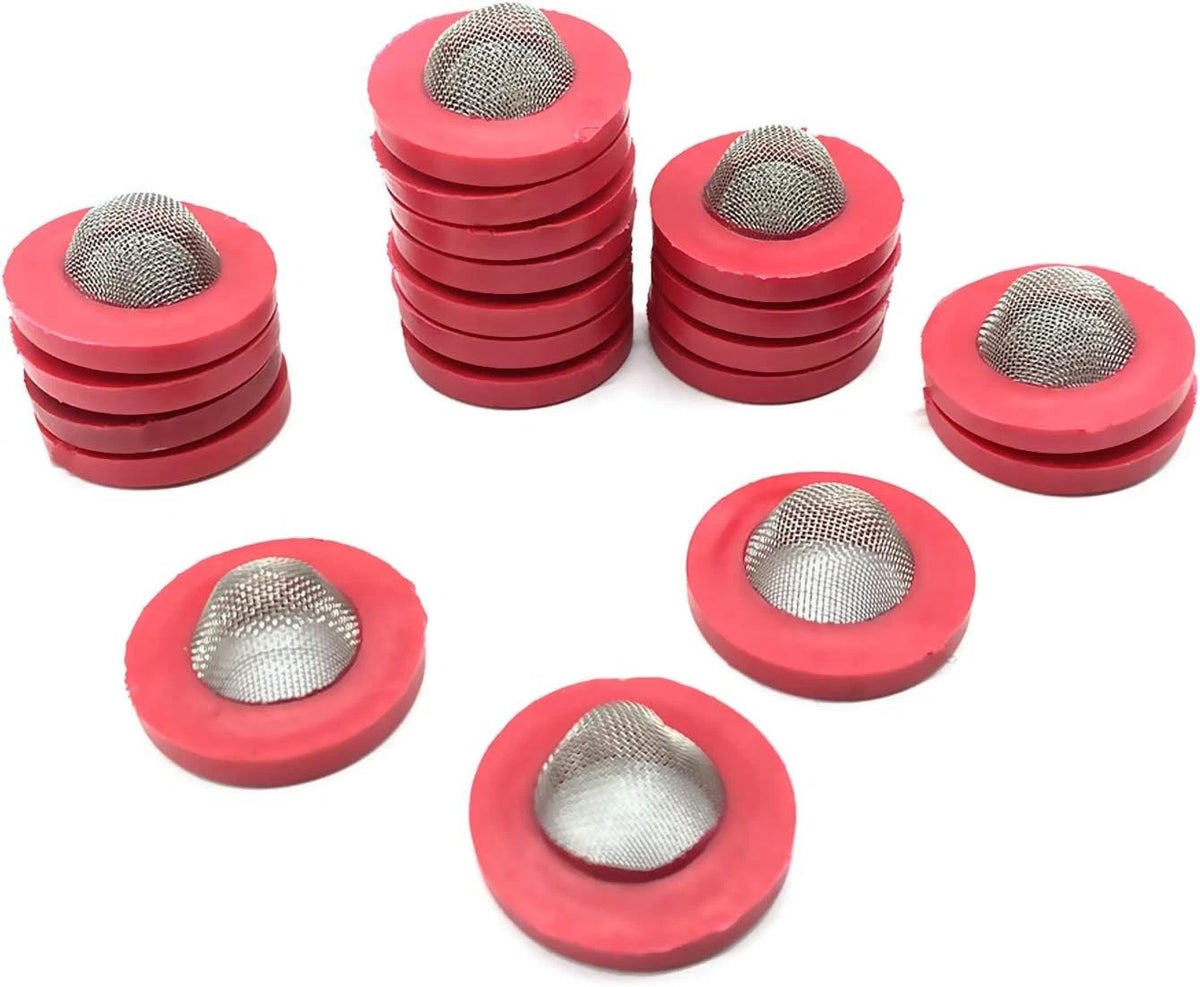20 Pcs Stainless Steel Hose Coupling Filter Washers, Hose Screen Washers with St