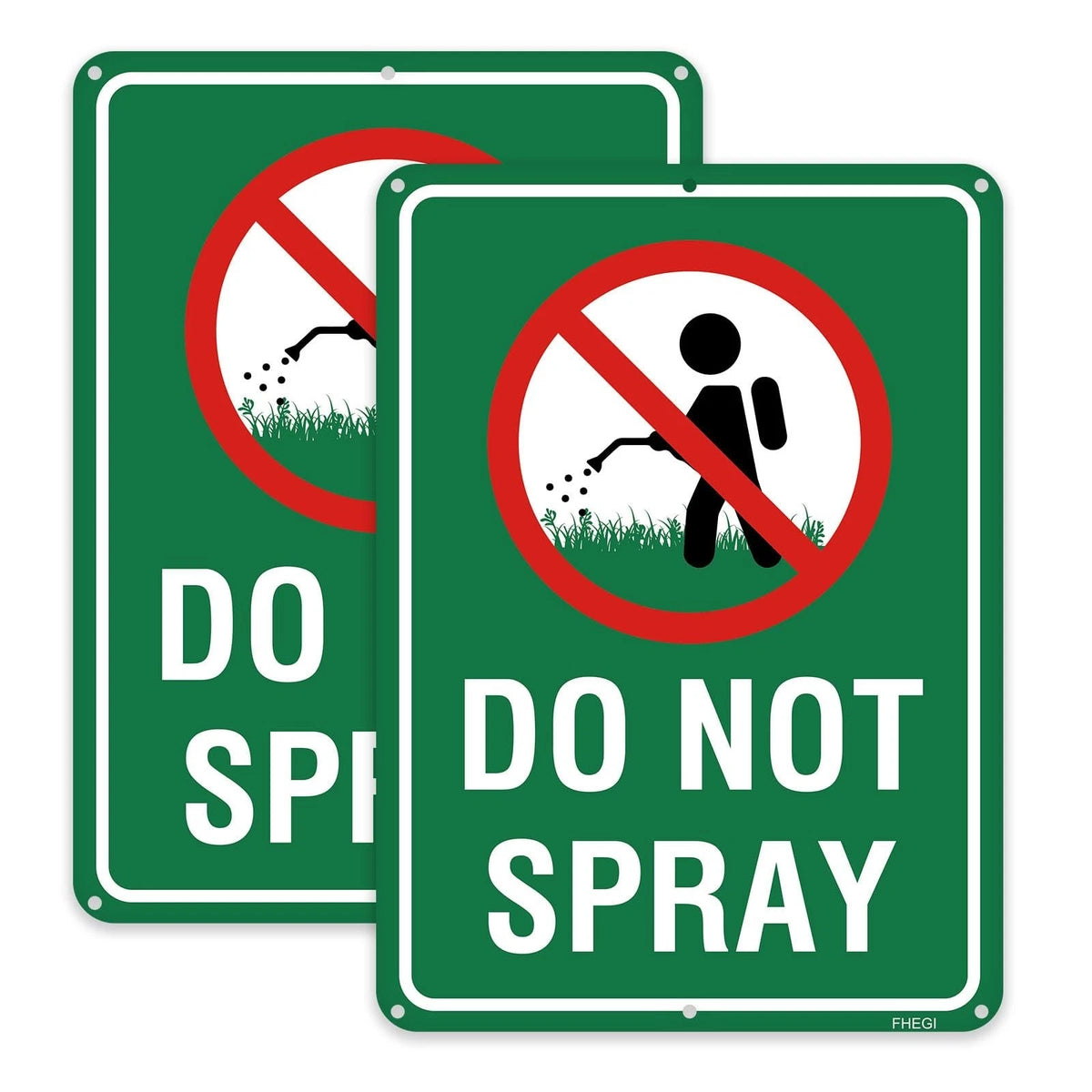 2PC Do Not Spray Signs🌟10