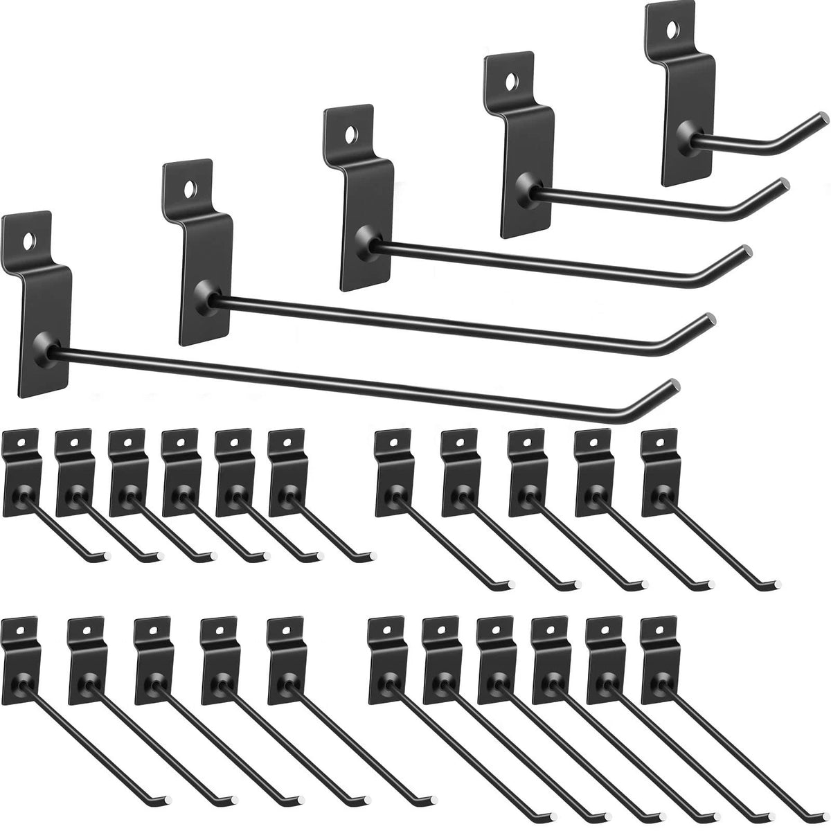 50 Packs Slatwall Hanging Hooks Display Hooks Slatwall Accessories 2