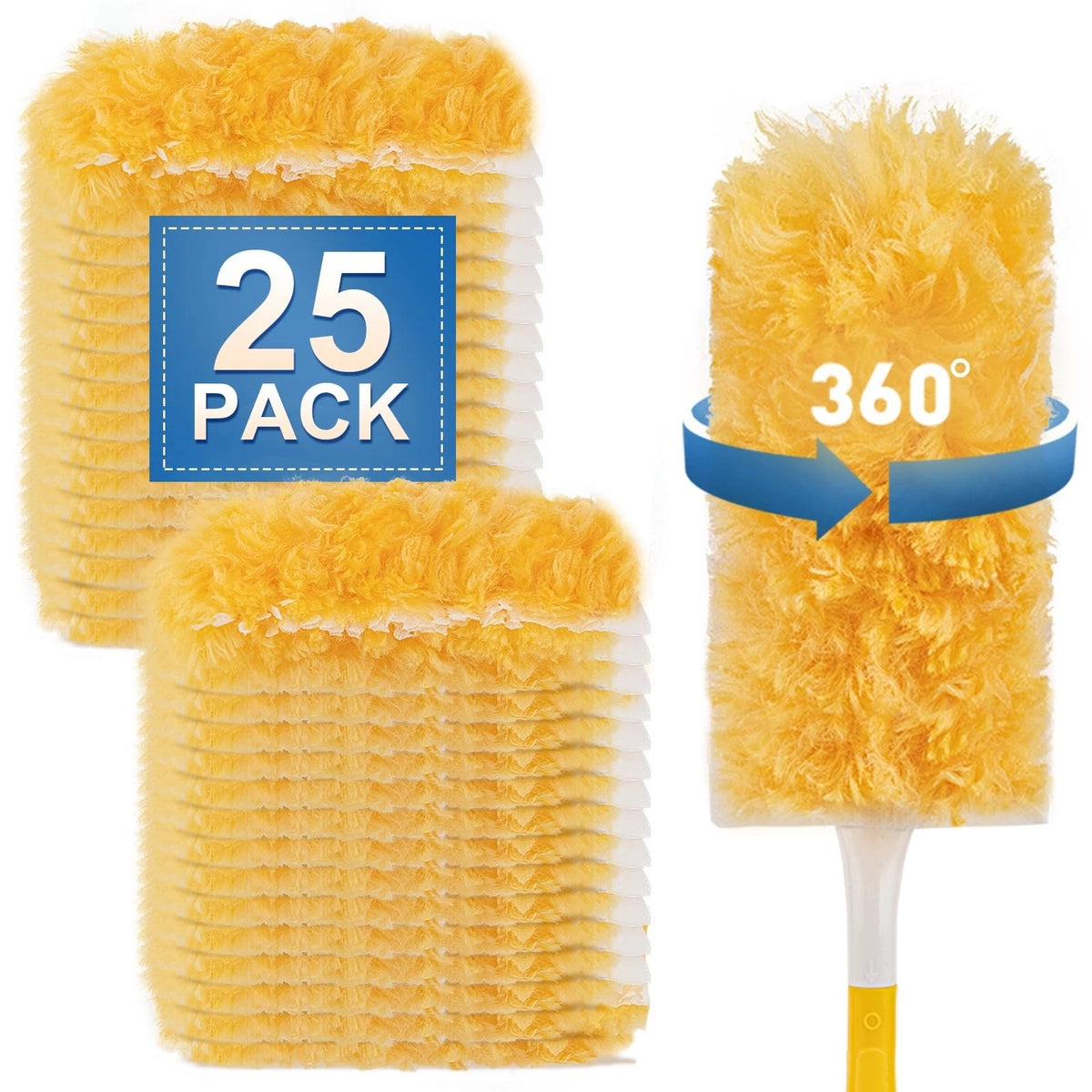 Heavy Duty Duster Refills Compatible with Swiffer Duster Unscented Disposable