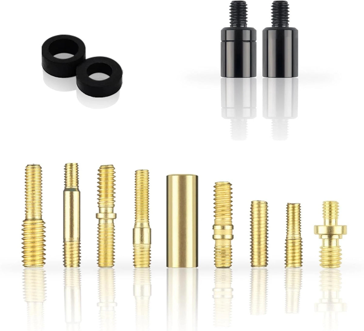 13 PCS Truck Antenna Adapter Accessories for Truck/Car Kit11 Screws&2 Rubber ...