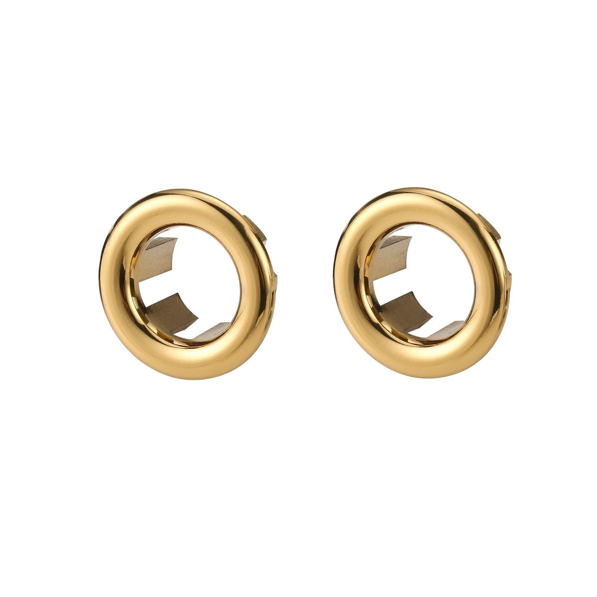 Sink Overflow Ring Brushed Gold: 2 Pack Bathroom Kitchen Sink Basin Trim Overfl