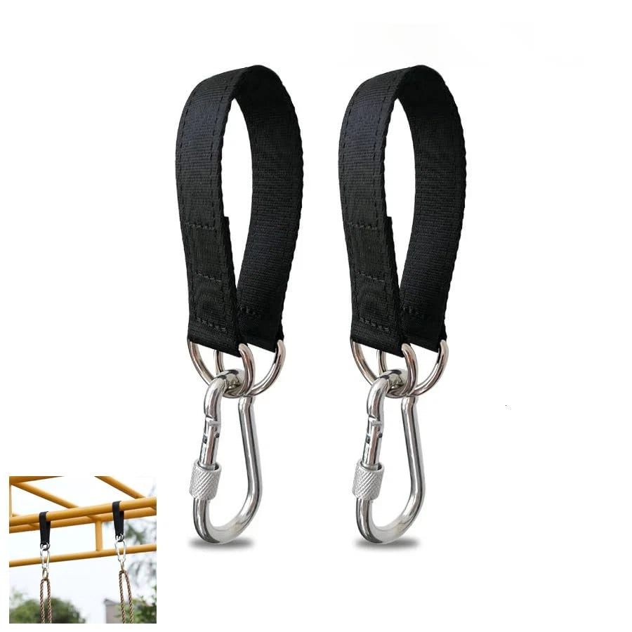 2 Pack Tree Swing Straps Hanging Kit 50cm 400lbs Heavy Duty Belt with Safer Lock