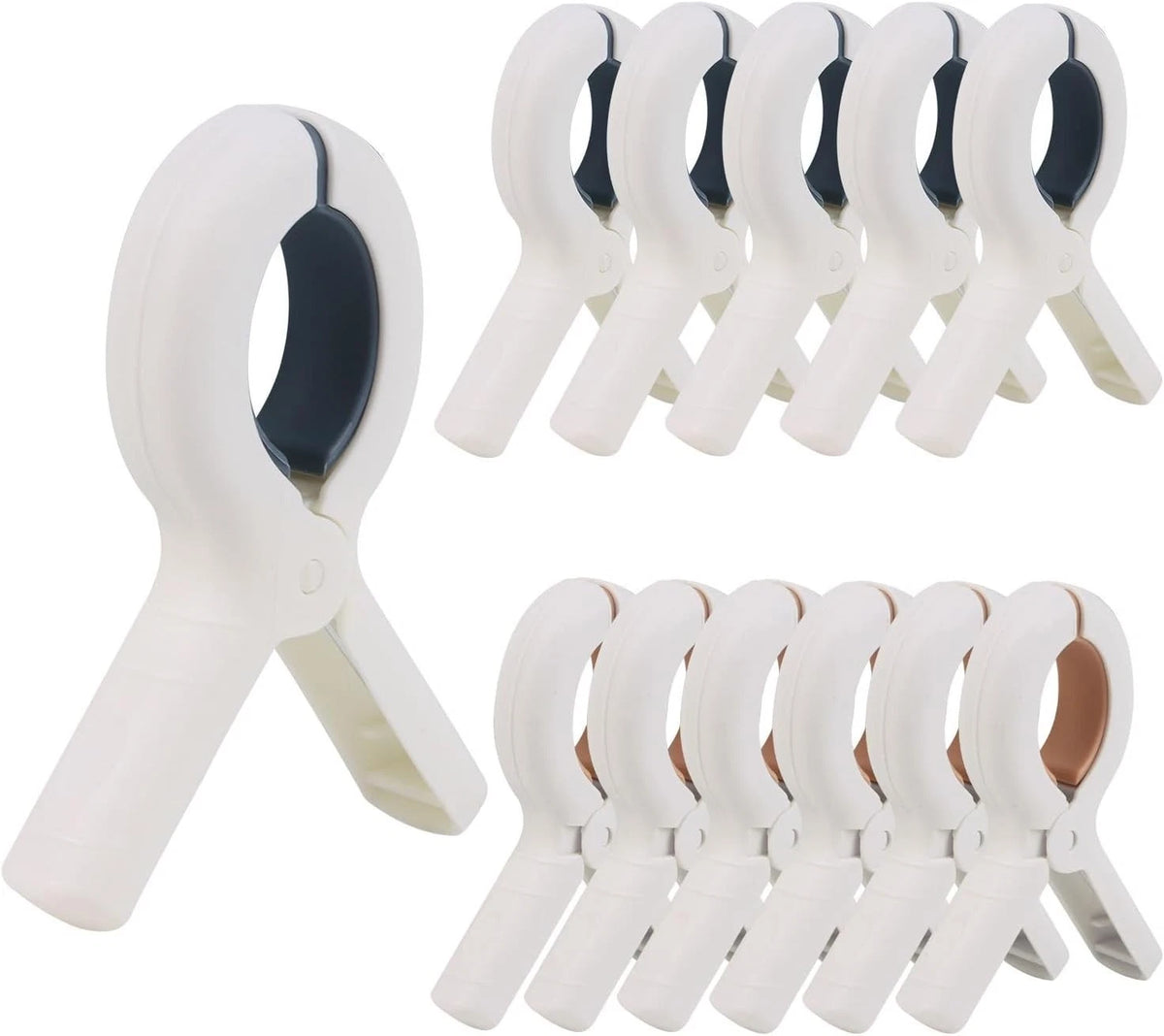 6 PCS Beach Towel Clip,Towel Clips for Beach Chairs for Cruise, Plastic Clothesp